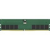 Kingston 32GB DDR5 SDRAM Memory Module - For Desktop PC - 32 GB - DDR5-5600/PC5-44800 DDR5 SDRAM - 5600 MHz Dual-rank Memory - CL46 - 1.10 V - Non-ECC - Unbuffered - 288-pin - DIMM - Lifetime Warranty