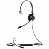 Jabra BIZ 2300 Headset - Mono - USB - Wired - 32 Ohm - 70 Hz to 16 kHz - Over-the-head - Monaural - Ear-cup - 7.71 ft Cable - Noise Cancelling Microphone - Noise Canceling - Black