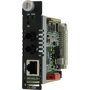 Perle C-1000-S2ST40 Gigabit Ethernet Media Converter