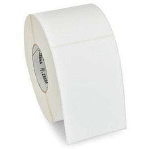 Zebra Z-Essentials 540T - x 4" Width x 3" Length - Roll - Permanent Acrylic Adhesive - Thermal Transfer - Paper - Coated Paper - 2532 / Roll - 10128 Total Label(s) - 4 / Carton