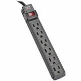Eaton Tripp Lite Series Power It! 6-Outlet Power Strip, 6 ft. (1.83 m) Cord, Black Housing