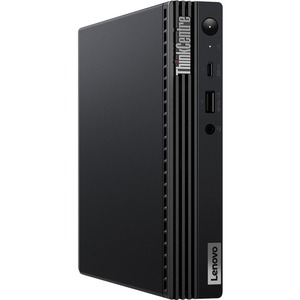 Lenovo ThinkCentre M70q Gen 3 11T3000TUS Desktop Computer - Intel Core i5 12th Gen i5-12400T - 8 GB - 128 GB SSD - Tiny - Black