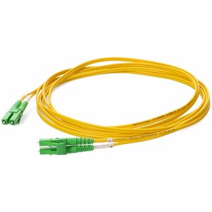 AddOn 10m ALC to ALC Yellow OS2 Duplex OFNR (Riser-Rated) SMF Fiber Patch Cable