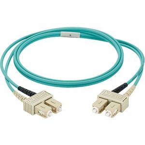 Panduit NetKey Fiber Optic Duplex Patch Network Cable - 9.84 ft Fiber Optic Network Cable for Network Device - First End: 2 x SC Network - Male - Second End: 2 x SC Network - Male - Patch Cable - Yellow - 1