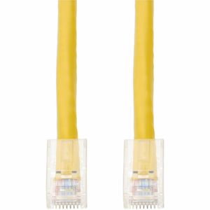 AddOn 2ft Yellow CAT 6A PVC Ethernet Cable Non-Booted RJ-45 M/M