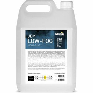 Harman JEM Low-Fog Fluid, High Density, 4x 5 l