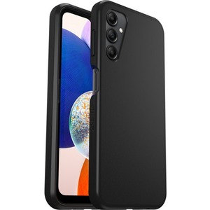 OtterBox Galaxy A14 5G React Series Antimicrobial Case - For Samsung Galaxy A14 5G Smartphone - Black - Bacterial Resistant, Drop Resistant, Scrape Resistant - Thermoplastic Elastomer (TPE), Polycarbonate - 1