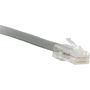 ENET Cat6 Gray 35 Foot Non-Booted (No Boot) (UTP) High-Quality Network Patch Cable RJ45 to RJ45 - 35Ft - Lifetime Warranty