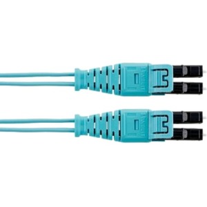 Panduit Fiber Optic Duplex Patch Network Cable - 4.92 ft Fiber Optic Network Cable for Network Device - First End: 2 x LC Network - Male - Second End: 2 x LC Network - Male - Patch Cable - Yellow - 1
