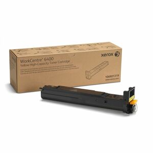 Xerox Genuine WorkCentre™ 6400 Yellow High capacity Toner Cartridge (16500 Pages) - 106R01319