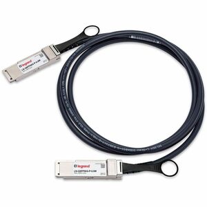 Ortronics DAC Network Cable - 1.64 ft DAC Network Cable for Switch, Network Device, Router, Server - First End: 1 x QSFP+ Network - Second End: 1 x QSFP+ Network