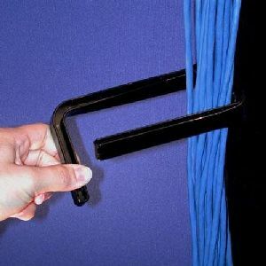 PANDUIT Vertical D-Ring - D-ring - Black