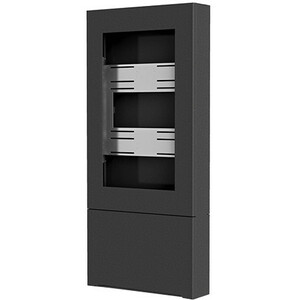 Chief Impact Floor Standing Kiosk Display Mount - For Displays 43" - Portrait Orientation - Black