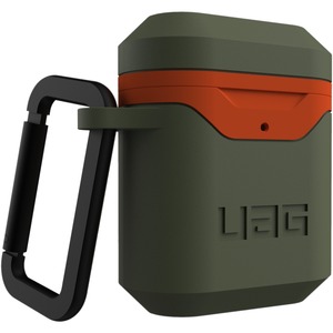 Urban Armor Gear Hardcase Rugged Carrying Case Apple AirPods, AirPods (Gen 2) - Olive, Green