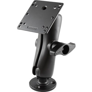 RAM Mounts Vehicle Mount - 6 lb Load Capacity - 100 x 100 - Powder Coated Marine-grade Aluminum