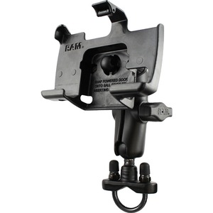 RAM Mounts Vehicle Mount for Mobile Device, GPS - Powder Coated Marine-grade Aluminum, Zinc