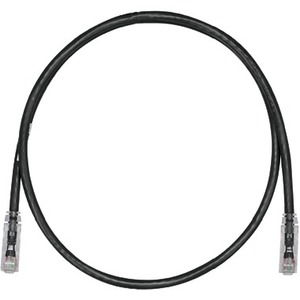 Panduit Cat.6 UTP Network Patch Cable - 31 ft Category 6 Network Cable for Network Device - First End: 1 x RJ-45 Network - Male - Second End: 1 x RJ-45 Network - Male - Patch Cable - Black