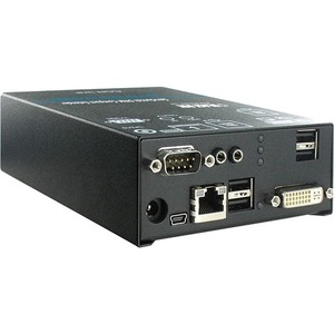 Black Box KVM Console - 1 Remote User(s) - 459.32 ft Range - WUXGA - 1920 x 1200 Maximum Video Resolution x Network (RJ-45) - 4 x USB - 1 x DVI - Rack-mountable