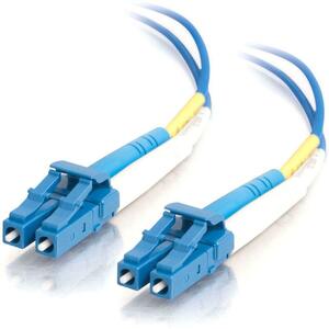 C2G-10m LC-LC 9/125 OS1 Duplex Singlemode Fiber Optic Cable (Plenum-Rated) - Blue