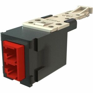 Ortronics Infinium Fiber Optic Network Adapter - 2 x LC Network - Female - Black, Red