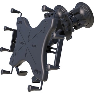 RAM Mounts X-Grip Vehicle Mount for Tablet, Handheld Device, iPad - 12" Screen Support - Powder Coated Marine-grade Aluminum
