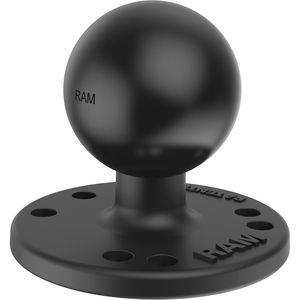 RAM Mounts Mounting Plate - Powder Coated Marine-grade Aluminum, Steel