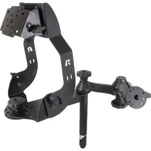 RAM Mounts Vehicle Mount - Powder Coated Marine-grade Aluminum, Steel