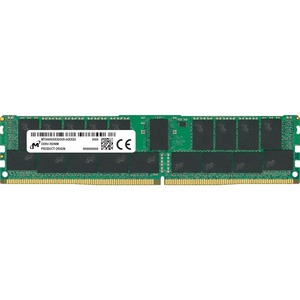 Micron 64GB DDR4 SDRAM Memory Module - 64 GB DDR4 SDRAM - Registered - 288-pin - DIMM