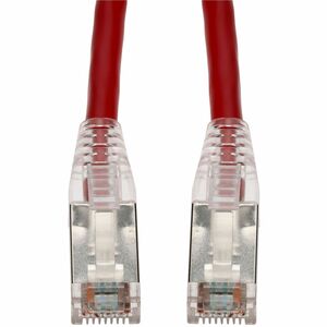 AddOn 9ft Red CAT 6A Shielded PVC Ethernet Cable Snagless Easy Clear Boot RJ-45 M/M - 9 ft Category 6a Network Cable for Patch Panel, Hub, Switch, Media Converter, Router, Network Device - First End: 1 x RJ-45 Network - Male - Second End: 1 x RJ-45 Network - Male - Patch Cable - Shielding - CM - 24 AWG - Red - 1.0