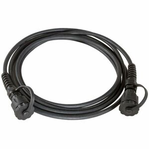 Ortronics IP67, Category 6 industrial patch cord, 20ft, black