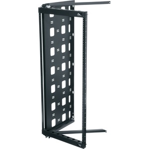 Middle Atlantic SFR Rack Frame - 20U Rack Height x 19" Rack Width x 12" Rack Depth - Wall Mountable - Black - Steel - 100 lb Maximum Weight Capacity