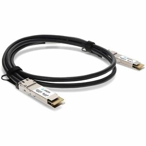 Axiom Twinaxial Network Cable - 1.64 ft Twinaxial Network Cable for Network Device, Router, Switch - First End: 1 x QSFP-DD Network - Second End: 1 x QSFP-DD Network - 400 Gbit/s