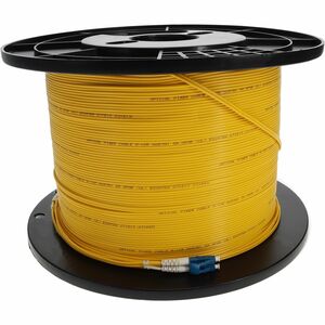 AddOn 175m LC to LC Yellow OS2 Duplex OFNR (Riser-Rated) SMF Fiber Patch Cable
