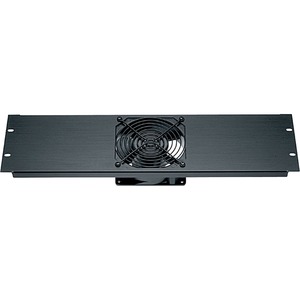 Middle Atlantic Fan Tray - 1 Fan - 3U - 50 CFM - Black