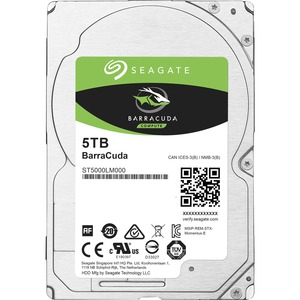 Seagate BarraCuda ST5000LM000 5 TB Hard Drive - 2.5" Internal - SATA (SATA/600) - 5400rpm - 2 Year Warranty - 40