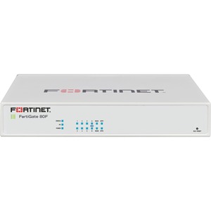 Fortinet FortiGate 81F-PoE Network Security/Firewall Appliance - 10 Port - 1000Base-T, 1000Base-X - Gigabit Ethernet - AES (256-bit), SHA-256 - 200 VPN - 2 x RJ-45 - 2 Total Expansion Slots - 3 Year - 50 Hz, 60 Hz - Desktop, Wall Mountable, Rack-mountable