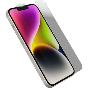 OtterBox iPhone 13 Pro Trusted Glass Clear - For LCD iPhone 13 Pro, iPhone 13, iPhone 14 Plus - Break Resistant, Scratch Resistant, Drop Resistant, Scrape Resistant, Fingerprint Resistant, Shatter Resistant, Smudge Resistant - Soda-lime Glass - 1