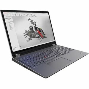 Lenovo ThinkPad P16 Gen 2 21FA002JUS 16" Mobile Workstation - WQXGA - Intel Core i7 13th Gen i7-13700HX - 32 GB - 1 TB SSD - English Keyboard - Villi Black, Storm Gray