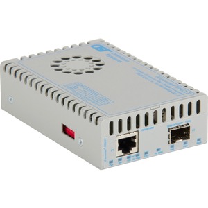 iConverter 10/100/1000 to 10 Gigabit Fiber Ethernet Media Converter SFP+ - 1 x 10/100/1000BASE-T, 1 x 1G/10GBASE-R, Tabletop Standalone, US AC Powered, Lifetime Warranty