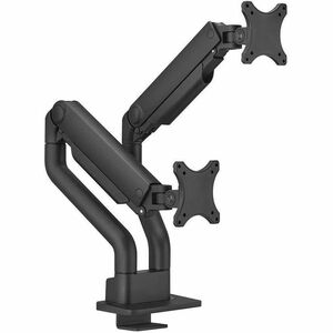 Neomounts NEXT One Mounting Arm for Monitor, Display - Black - Height Adjustable - 2 Display(s) Supported - 17" to 35" Screen Support - 79.37 lb Load Capacity - 75 x 75, 100 x 100 - VESA Mount Compatible - Aluminum