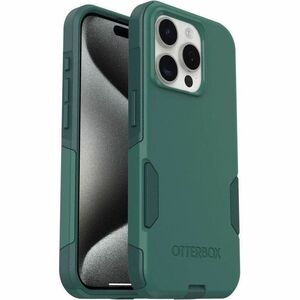 OtterBox iPhone 15 Pro Case Commuter Series for MagSafe - For Apple iPhone 15 Pro Smartphone - Textured - Get Your Greens (Green) - Drop Resistant, Bump Resistant, Scrape Resistant, Scratch Resistant, Impact Absorbing, Dust Resistant, Dirt Resistant, Shock Absorbing - Synthetic Rubber, Polycarbonate (PC), Plastic