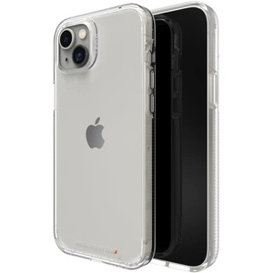 ZAGG Gear4 Crystal Palace provides ultimate impact protection iPhone 14Plus - (13ft/4m) Drop Protection, Military Grade Polycarbonate Backplate, D30 Edge-to-Edge Protection, Anti-Yellowing, Wireless Charging