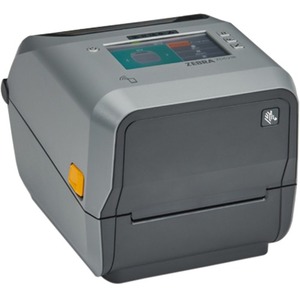 Zebra ZD621R Desktop Thermal Transfer Printer - Monochrome - Label/Receipt Print - USB - USB Host - Serial - Bluetooth - Wireless LAN - RFID - US - 4.3" LCD Display Screen - Real Time Clock - 4.25" Print Width - 5.98 in/s Mono - 300 dpi - 4.65" Label Width x 39.02" Label Length - ZPL, ZPL II, EPL2, XML, ZBI Emulation - For Android, iOS, PC