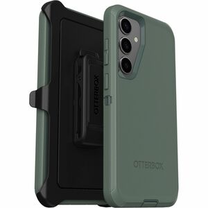 OtterBox Defender Carrying Case (Holster) Samsung Galaxy S24+ Smartphone - Forest Ranger (Green)