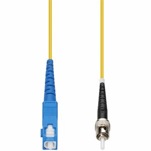 AddOn 85m SC to ST Yellow OS2 Simplex OFNR (Riser-Rated) SMF Fiber Patch Cable