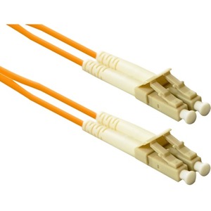 ENET Fiber Optic Network Cable - 3.28 ft Fiber Optic Network Cable for Network Device - First End: LC Network - Male - Second End: LC Network - Male - 62.5/125 &micro;m - Orange