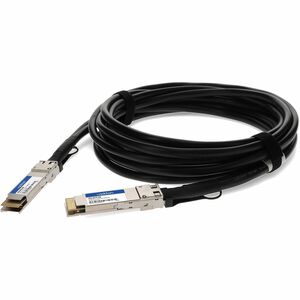 AddOn Dell® 470-ACTP Compatible TAA Compliant 200GBase-CU QSFPDD Direct Attach Cable (Passive Twinax, 0.5m)