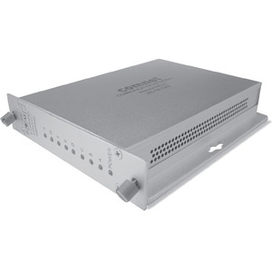 ComNet 8-Channel Contact Closure Receiver - 52493.44 ft Range - Optical Fiber - Rack-mountable