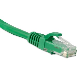 ENET Cat.5e Patch Network Cable - 15 ft Category 5e Network Cable for Network Device - First End: 1 x RJ-45 Network - Male - Second End: 1 x RJ-45 Network - Male - Patch Cable - Green - TAA Compliant
