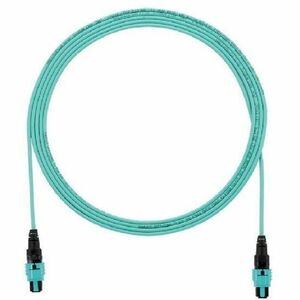 Panduit Fiber Optic Network Cable - 30 ft Fiber Optic Network Cable for Network Device - First End: 1 x PanMPO Network - Female - Second End: 1 x PanMPO Network - Female - Plenum, OFNP - 1